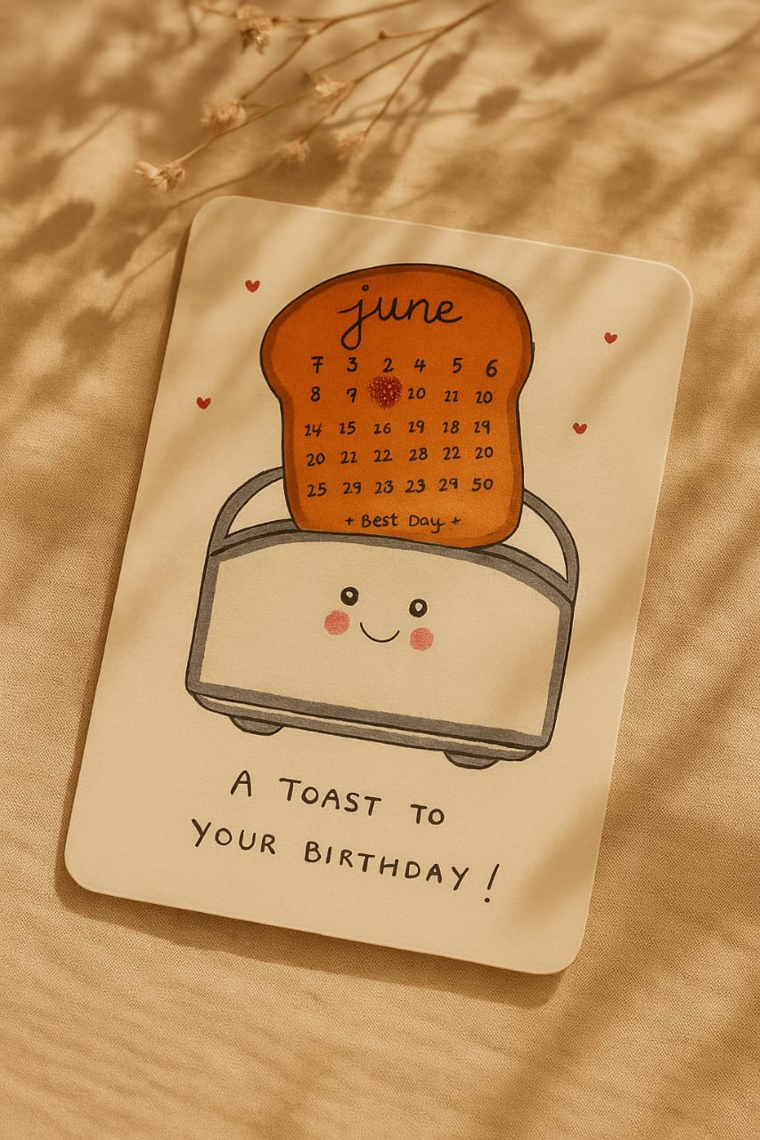 A Toast To Your Birthday Card