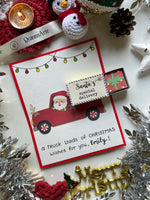 Santa Truck Christmas Card