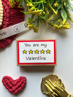 5 Star Valentine Matchbox