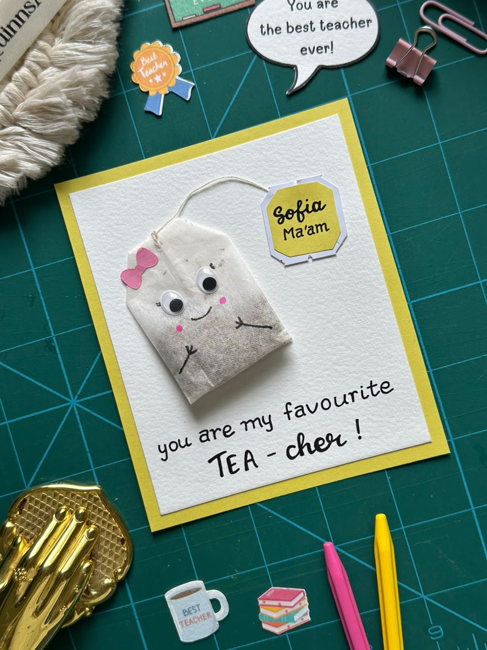 TEA-cher’s Day Card