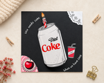Diet Coke Birthday Card