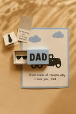 Truck card for dad
