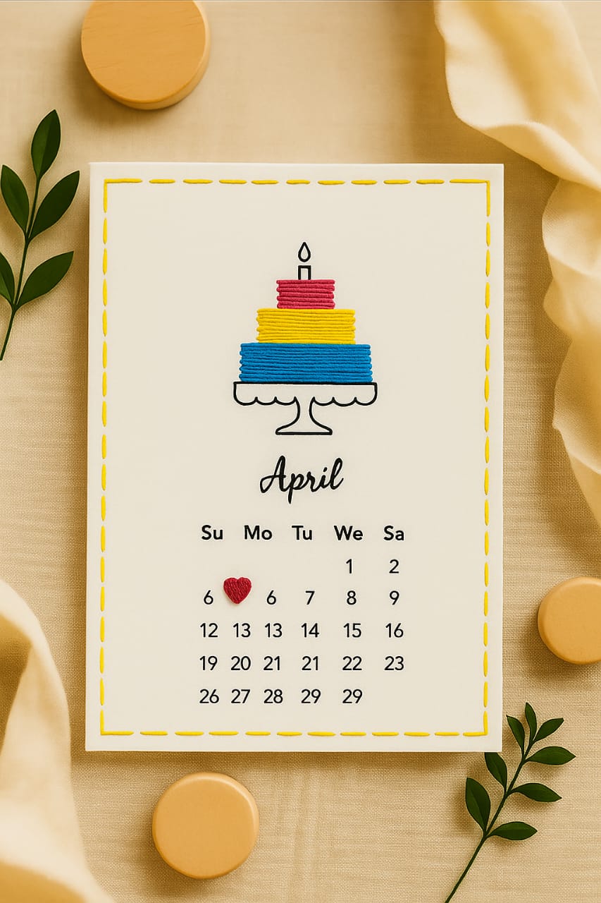 Calendar card