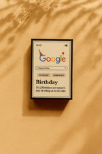 Google match box