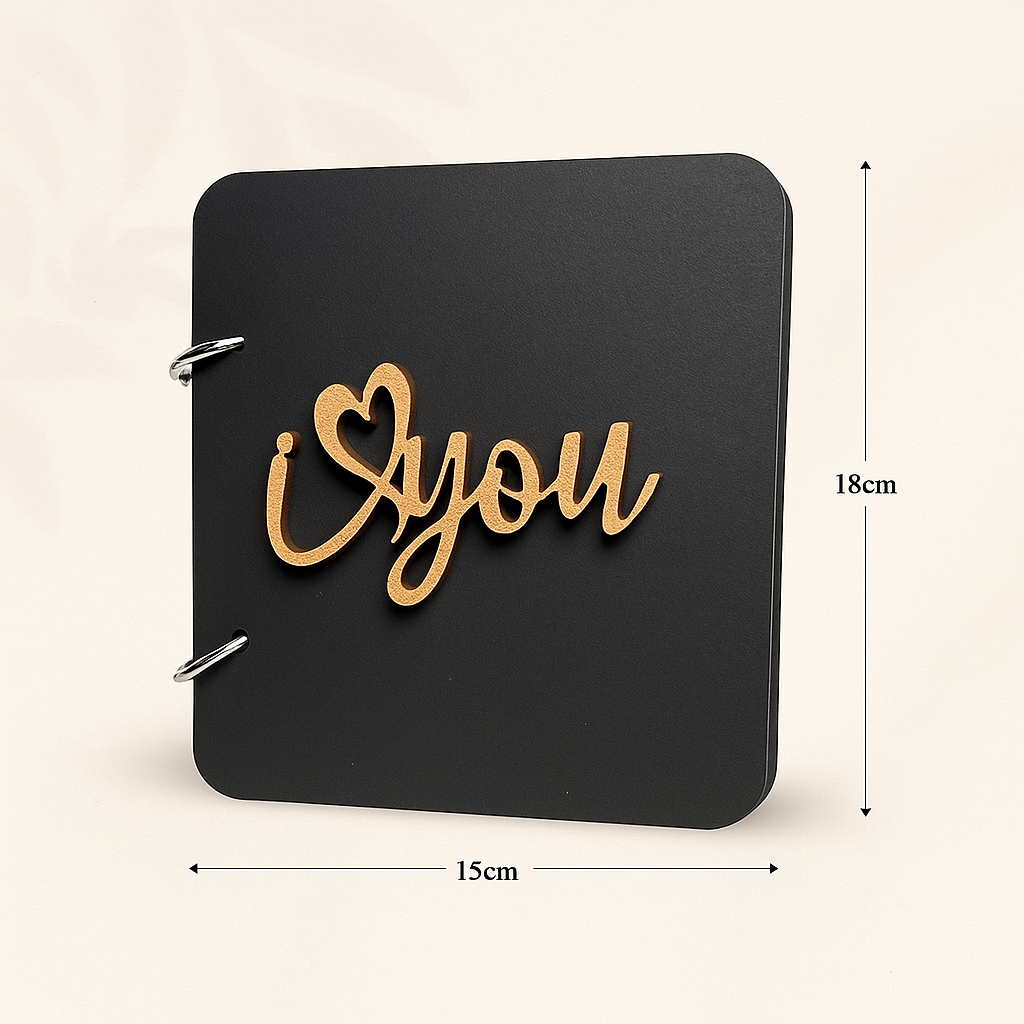 I Love You Memory Book