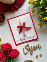 You Light Up My Life Card