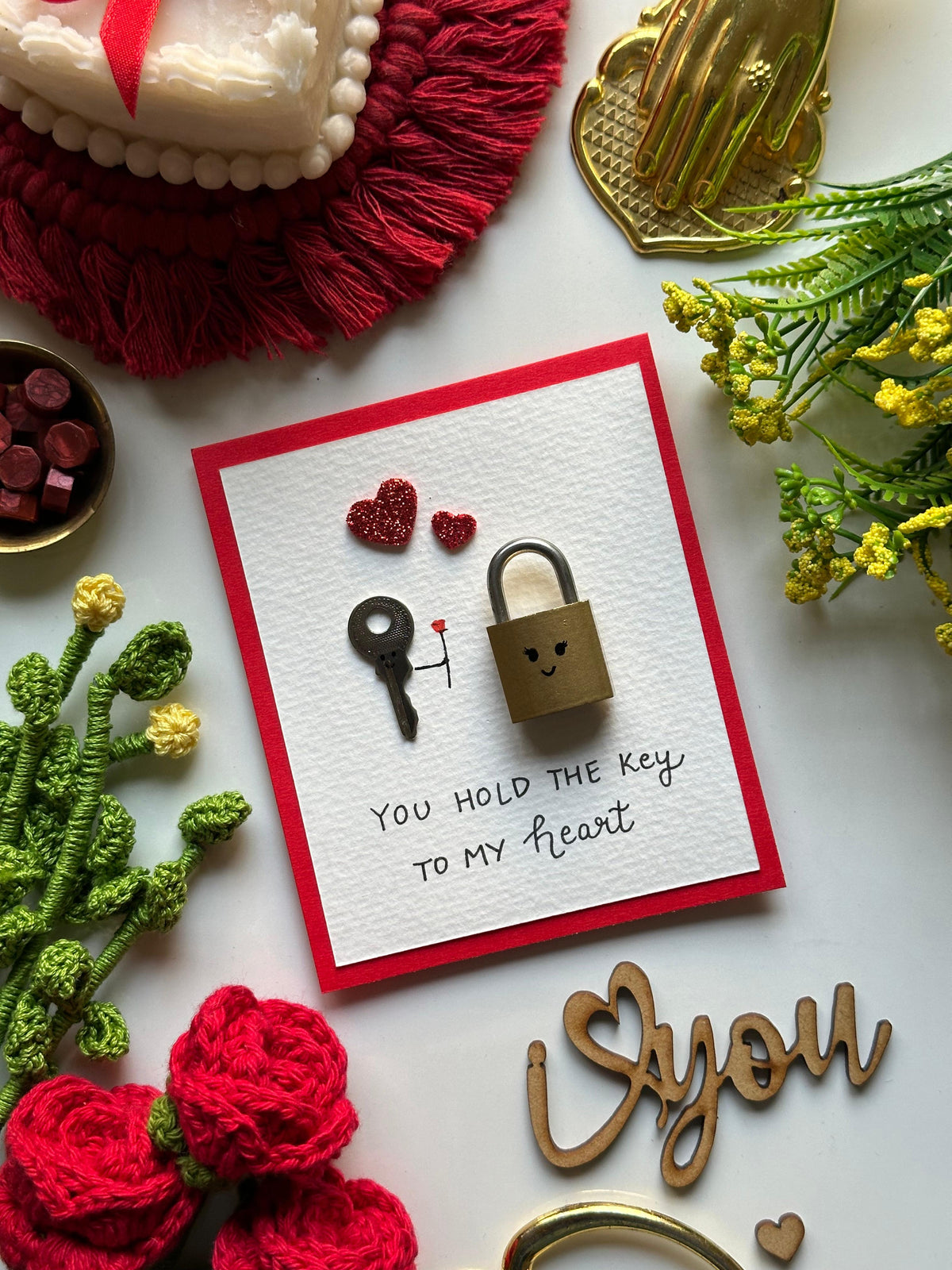 The Key To My Heart Card