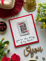 The King Of My Heart Card