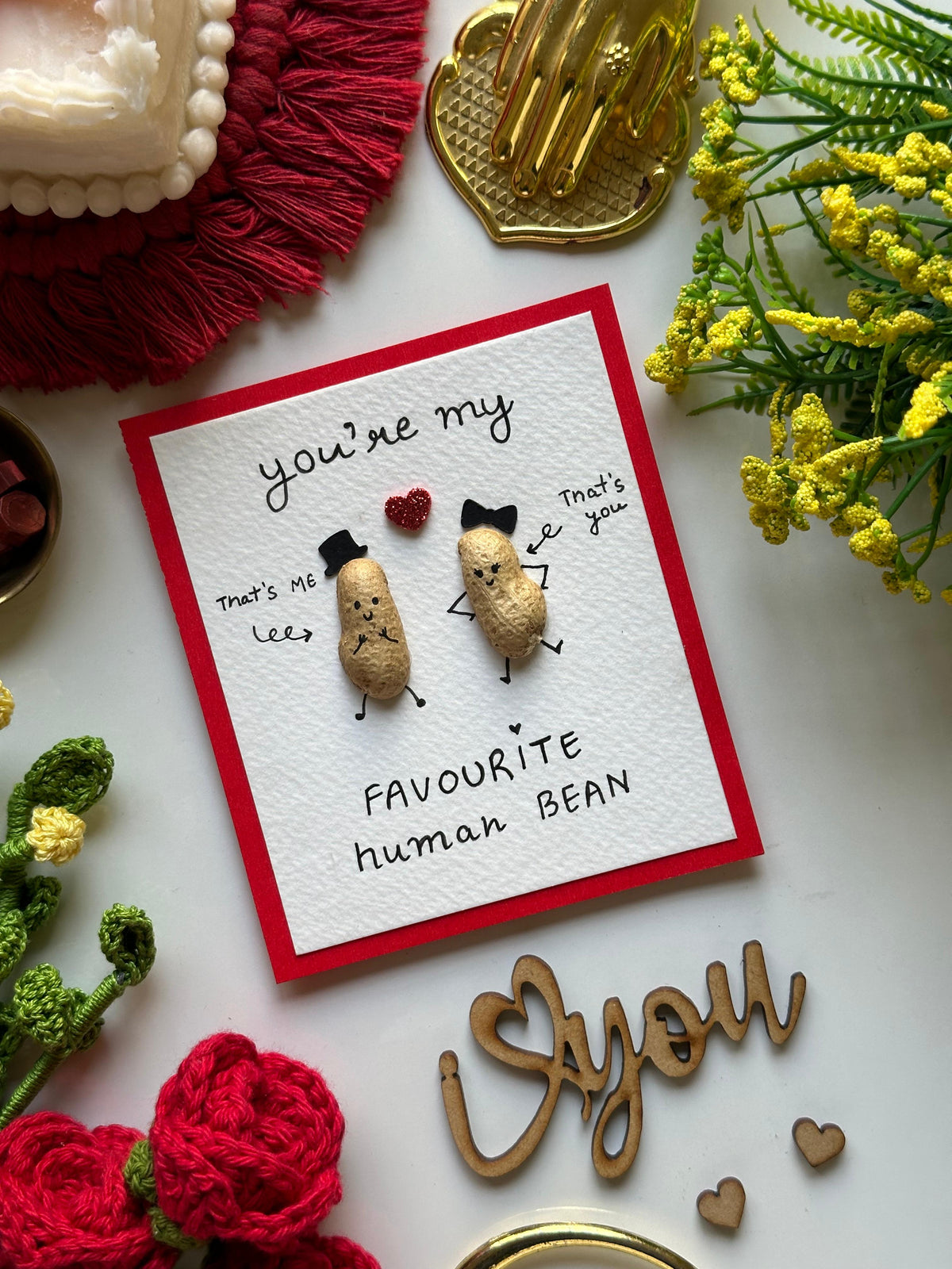 Favourite Human BEAN Card