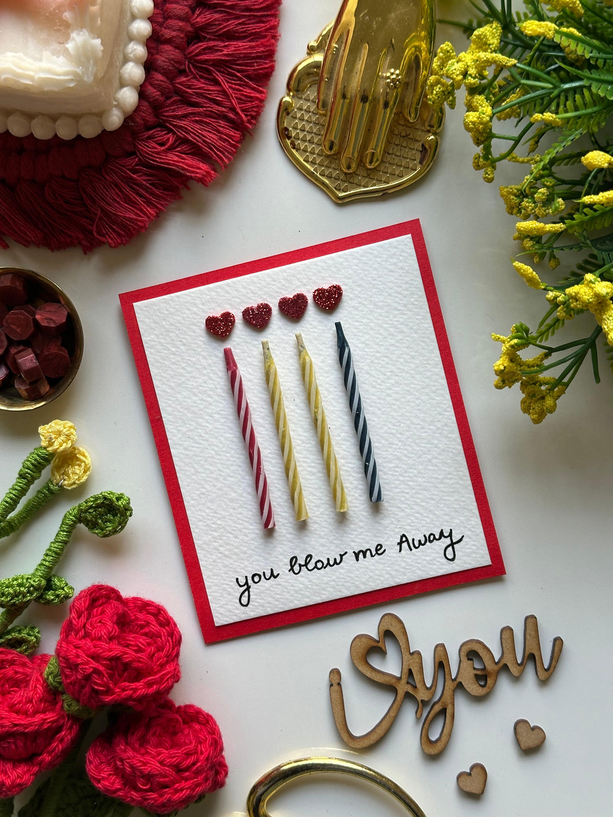 You Blow Me Away Card