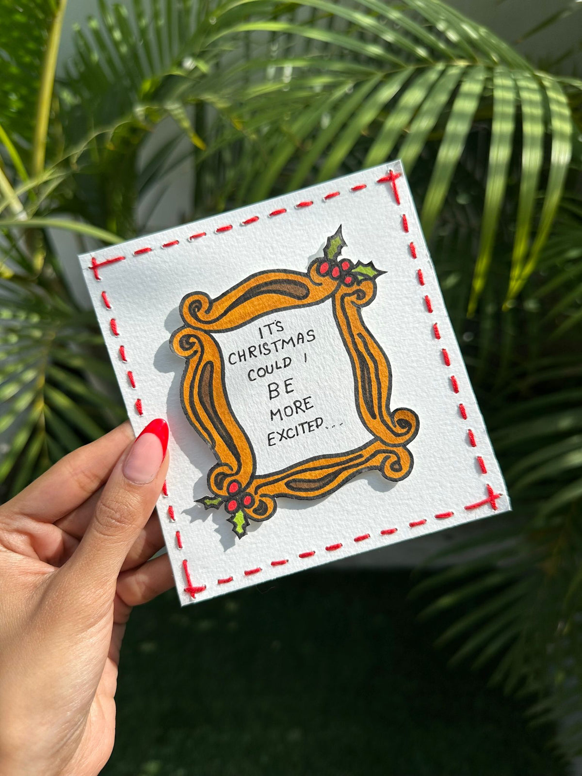 F.R.I.E.N.D.S.ChristmasPun Card