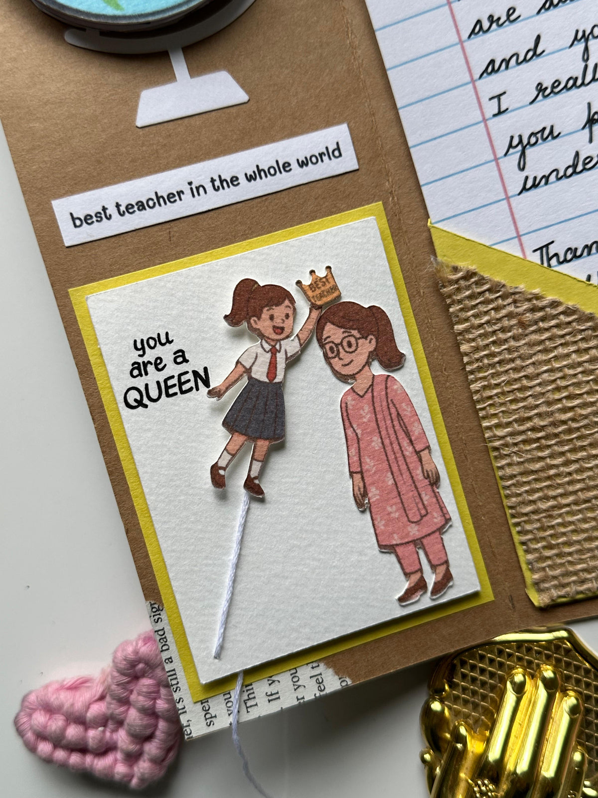 Viral Teachers Day TriFold Card