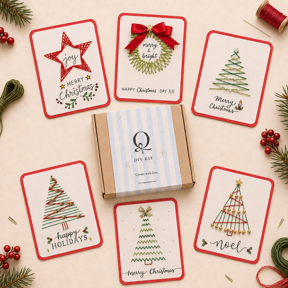 Happy Holidays DIY Kit