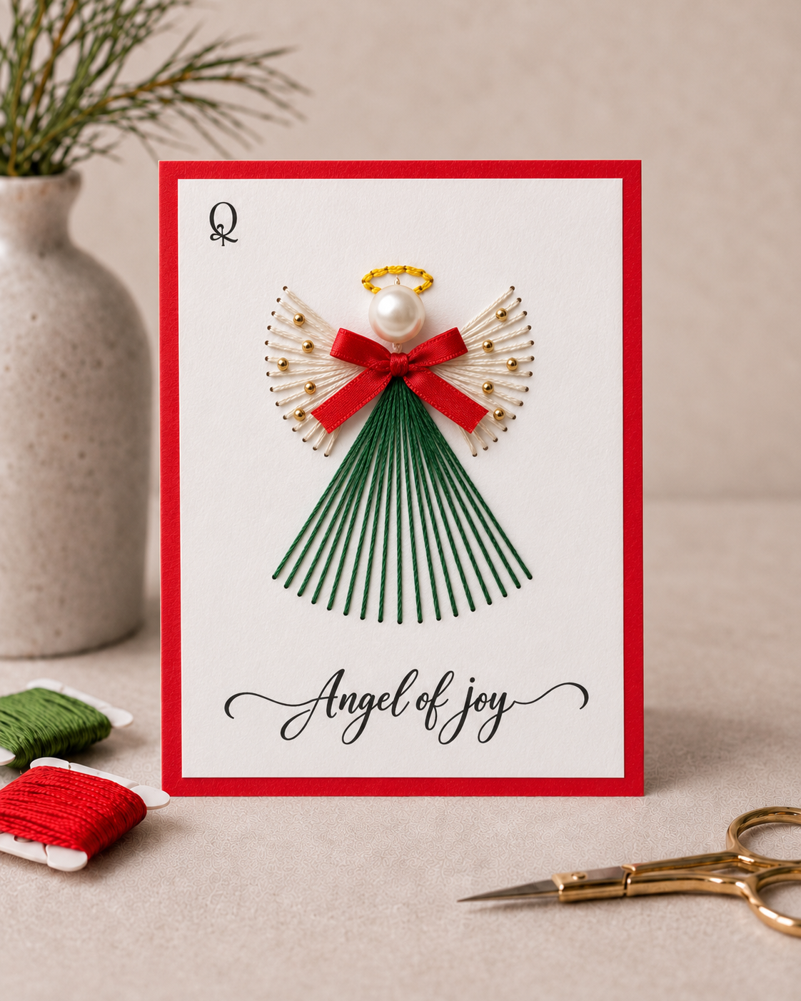 Angel Of Joy Christmas Printable Template