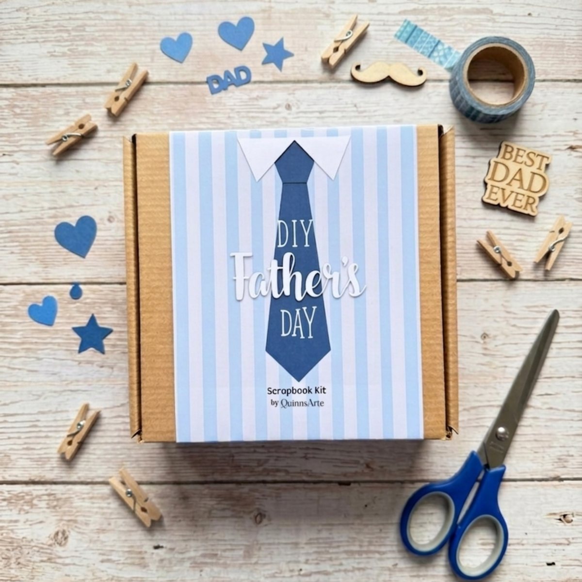 Diy Father’s Day Scrapbook Kit