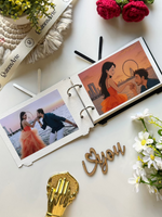Animated styled photo book