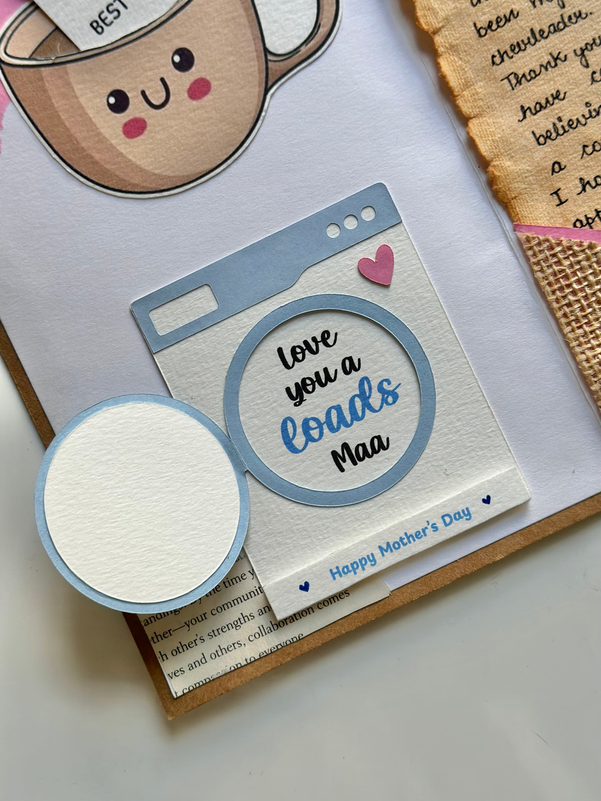 Creative Letter Card For MOM