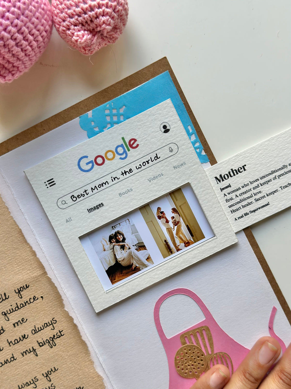 Creative Letter Card For MOM