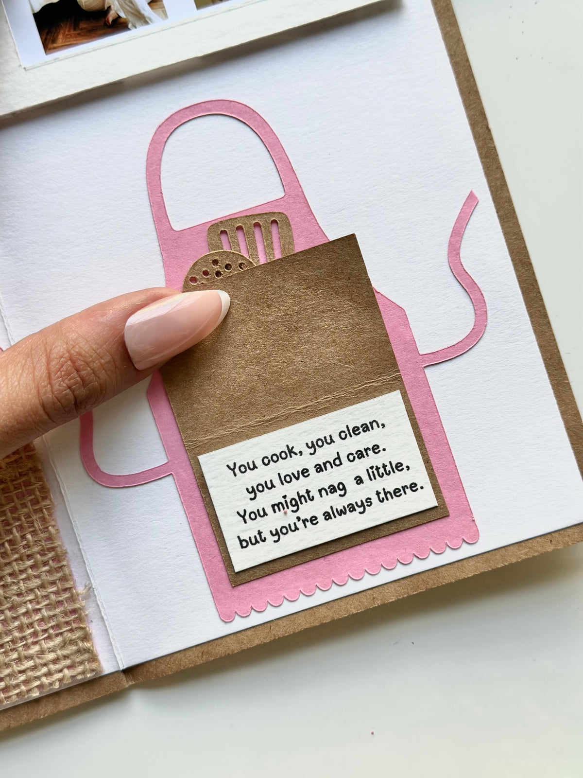 Creative Letter Card For MOM