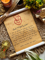 Vintage Letter For Mom