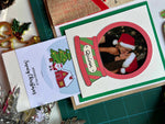 Tri-Fold Christmas Keepsake christmas Card