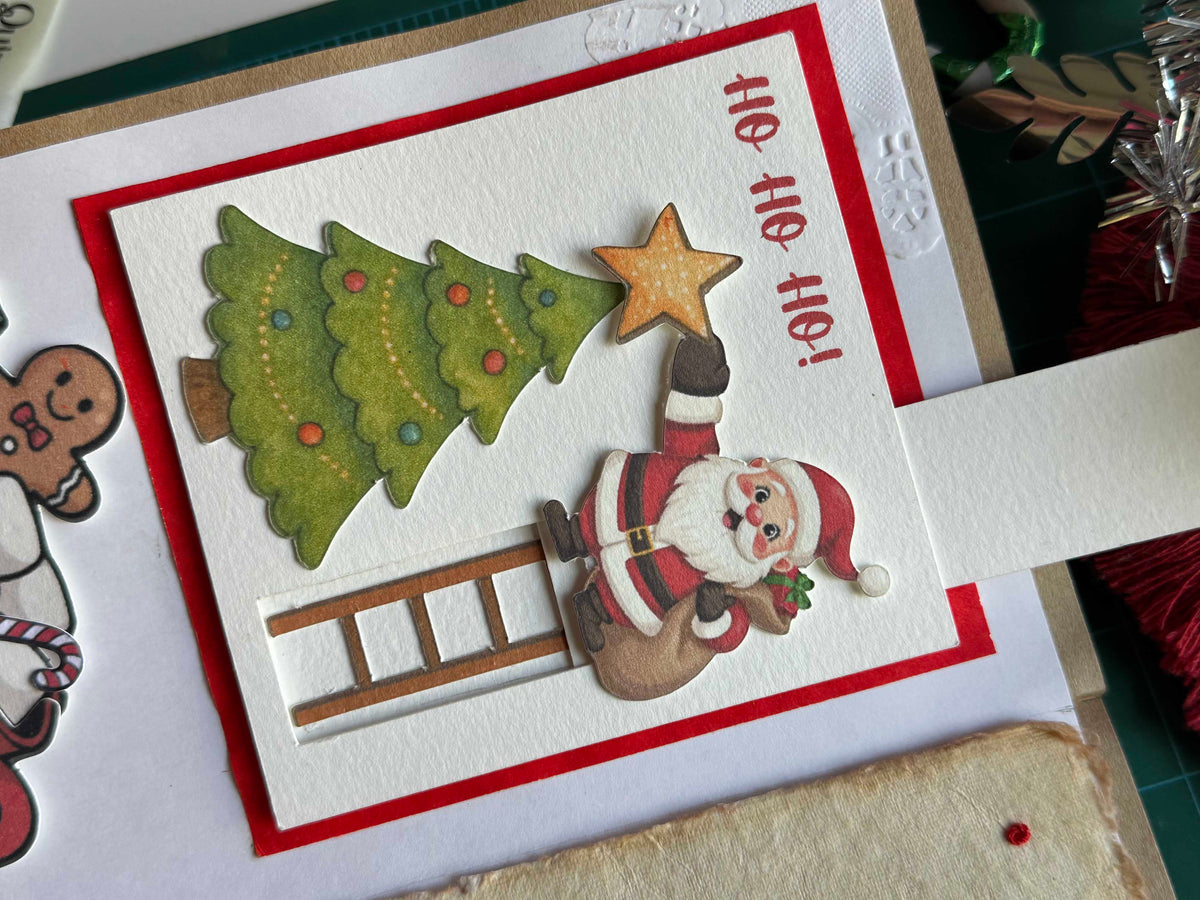 Tri-Fold Christmas Keepsake christmas Card