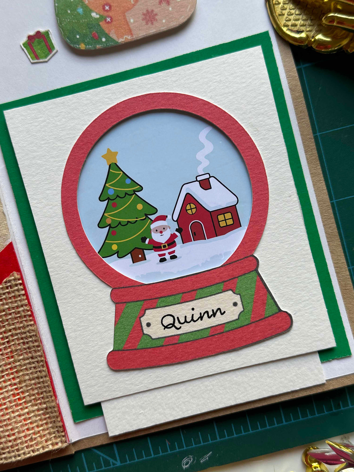 Christmas Tri-Fold Card
