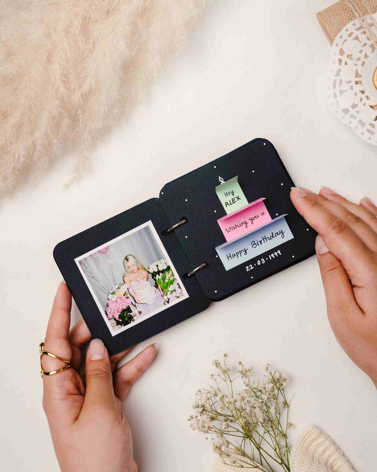 Mini Birthday Book Cake