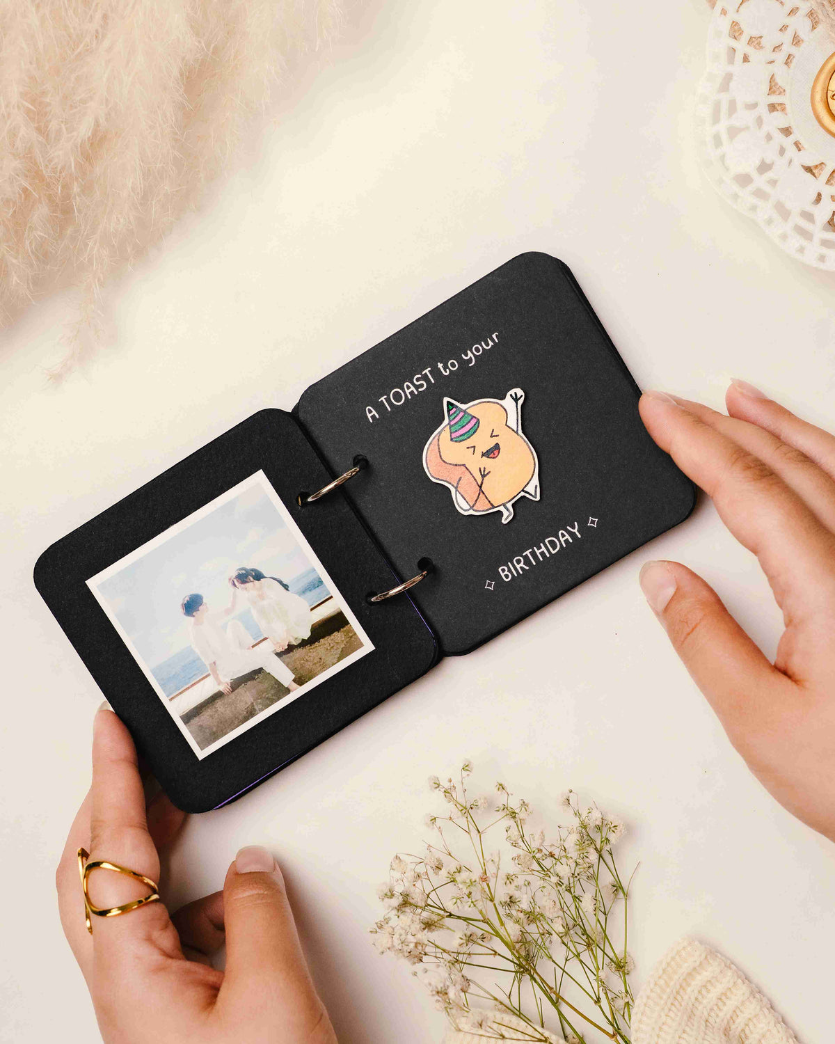 Mini Birthday Book Toast