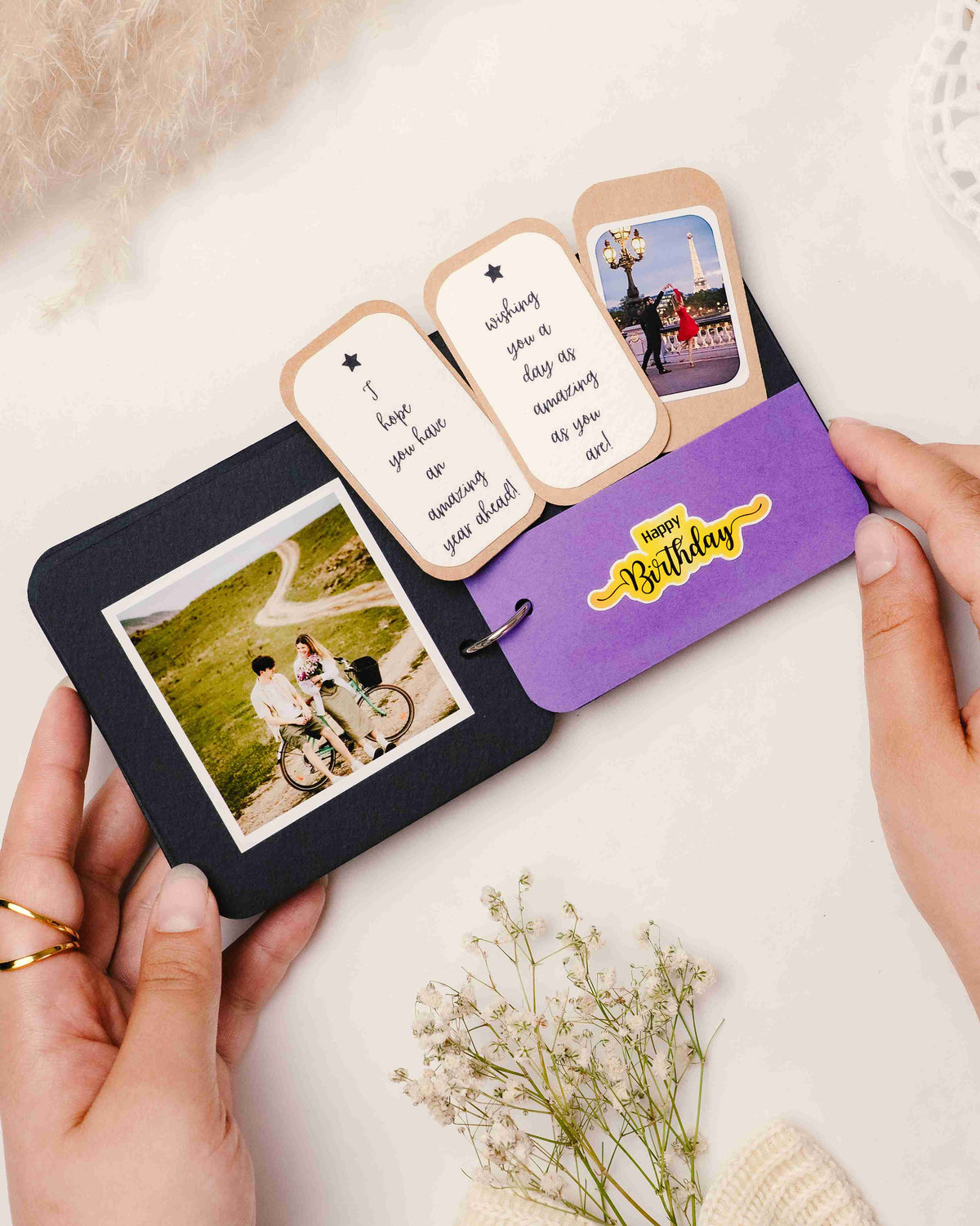 Mini Birthday Book Tags