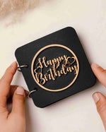 New Mini Birthday Book MDF