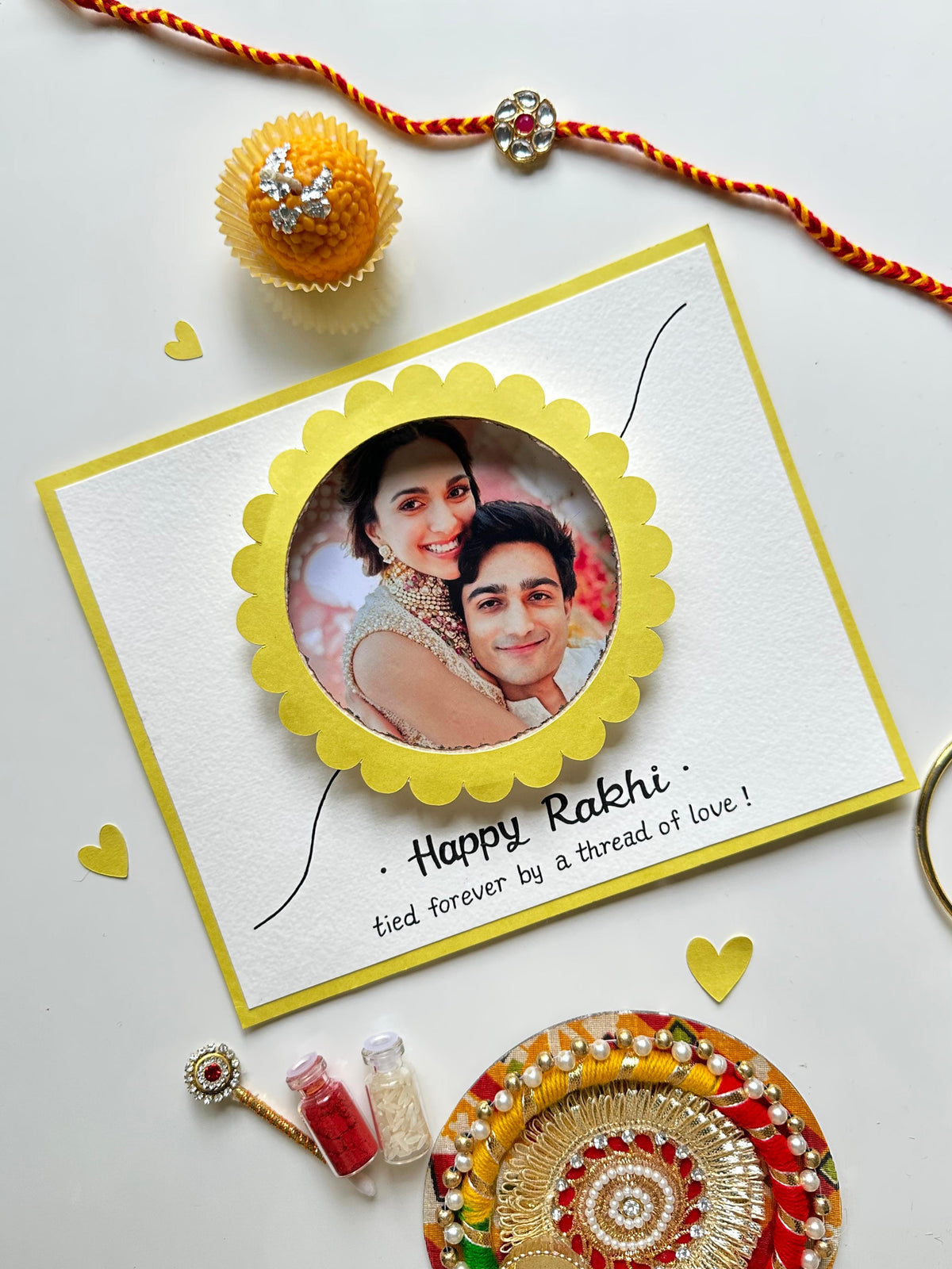 Surprise Rakhi Burn Card