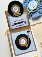 I Love You Bhai Creative Letter Card