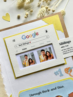 I Love You Bhai Creative Letter Card