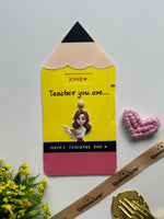 Pencil Rotating Teacher’s Day Card