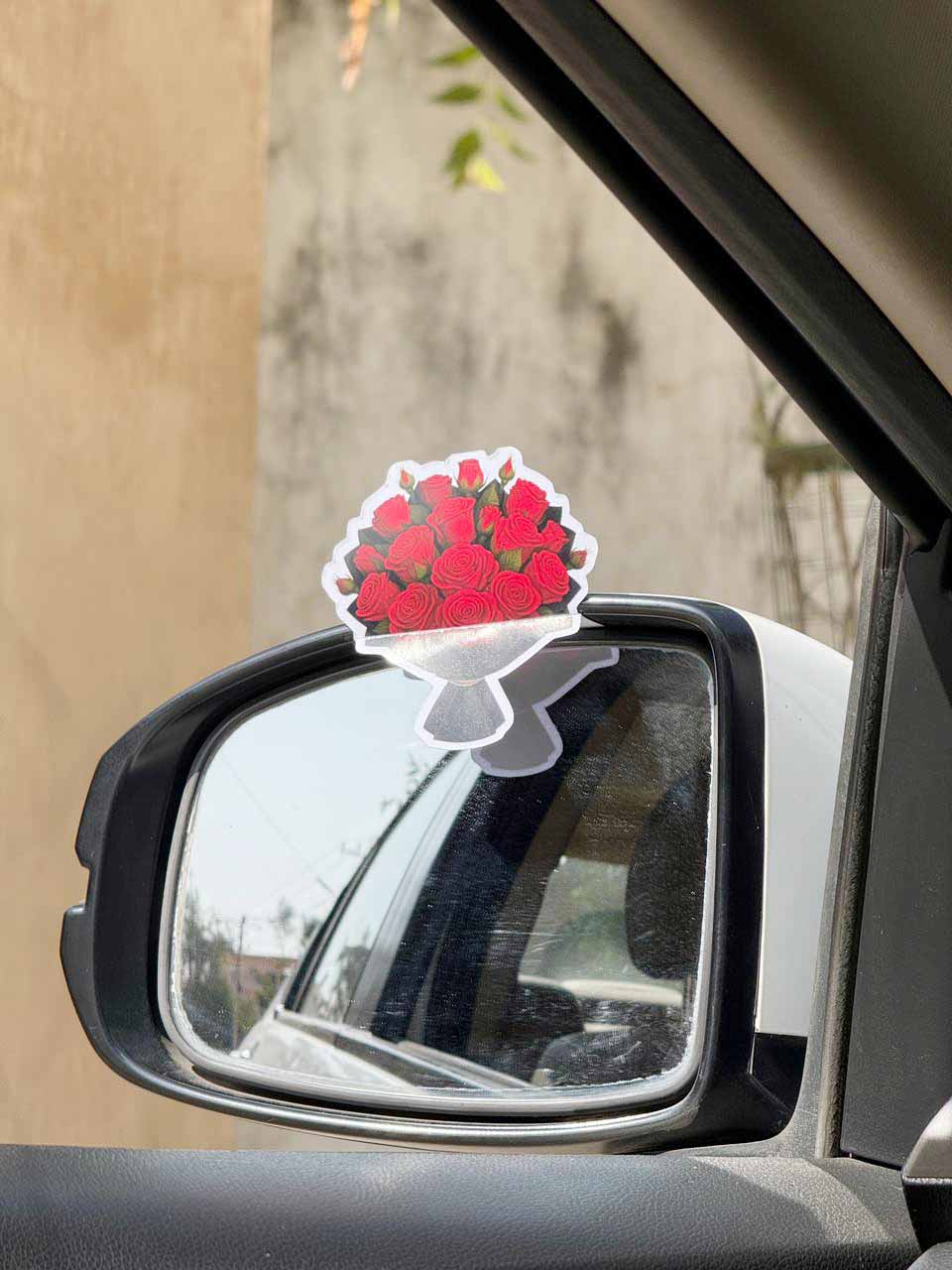 Bouquet Car Card