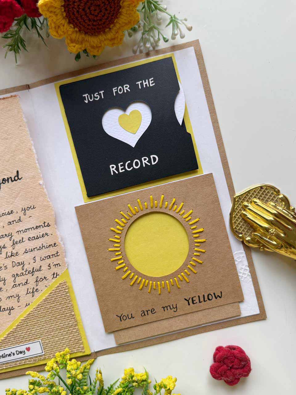 Sunshine Creative Letter Card