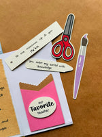Teachers Day Bag Card