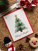 Semi Circular Christmas Tree Printable Template