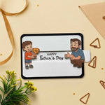 Best Dad Trophy Slider Card