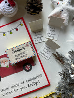 Santa Truck Christmas Card