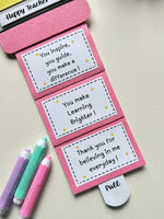 Teacher’s Day Pencil Slider Card