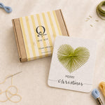 Christmas Heart Thread Card DIY Kit