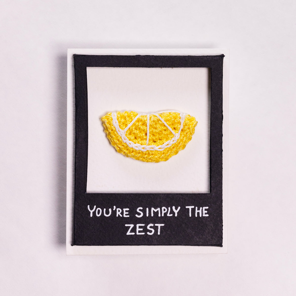 Simply The Zest Polaroid Card