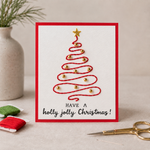 Holly Jolly Christmas Tree Template