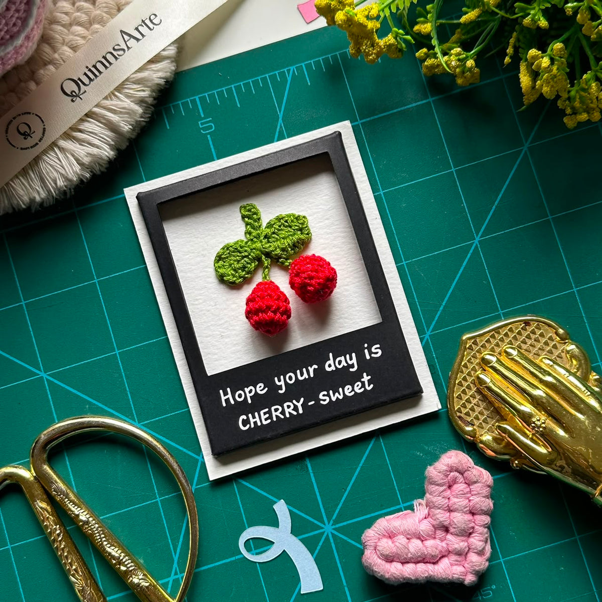 Cherry-Sweet Polaroid Card