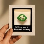 Hap-Pea Birthday Polaroid Card