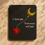 Moon And BackThread Card