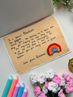 Colorful Pencils Teachers Day Thread Card