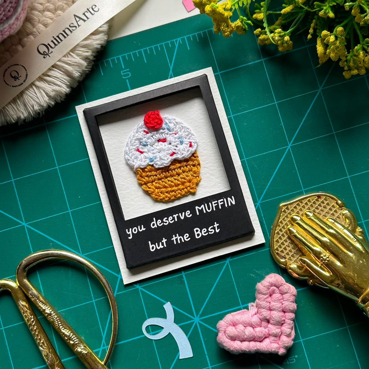 Muffin Polaroid Card